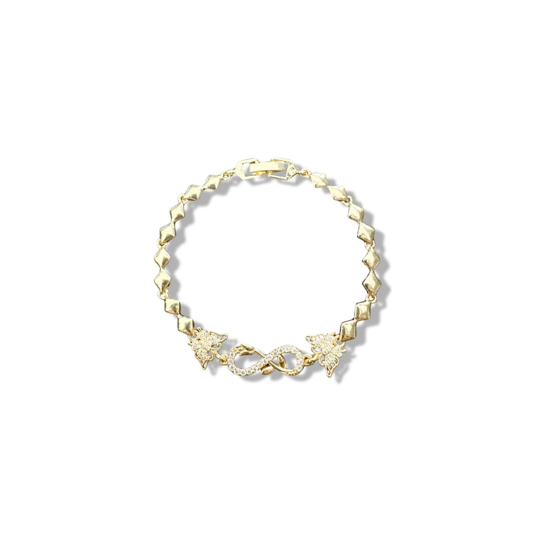 Forever Love infinity bracelet with a timeless design symbolizing eternal love