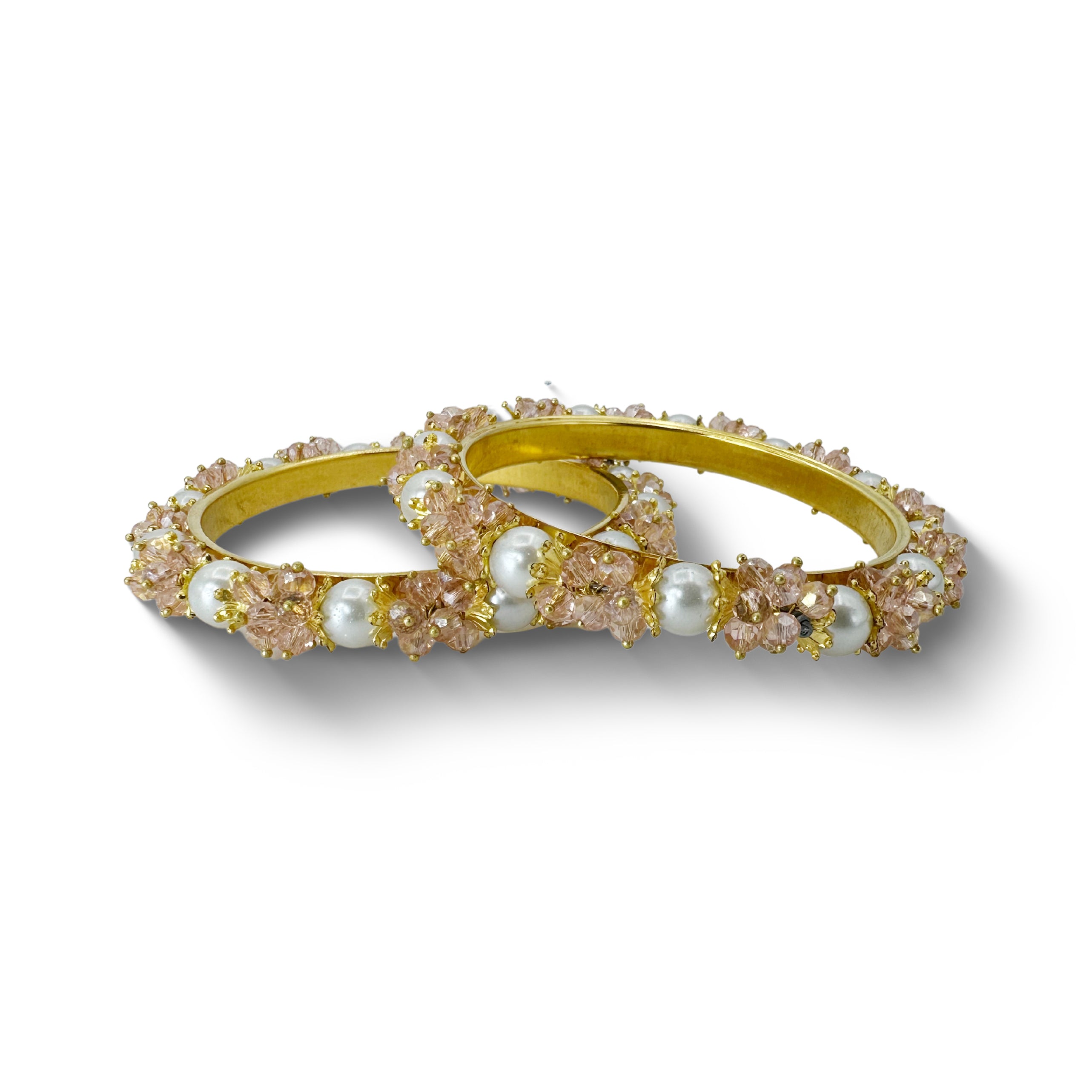 Gajra Crystal Bangle Chori - C7