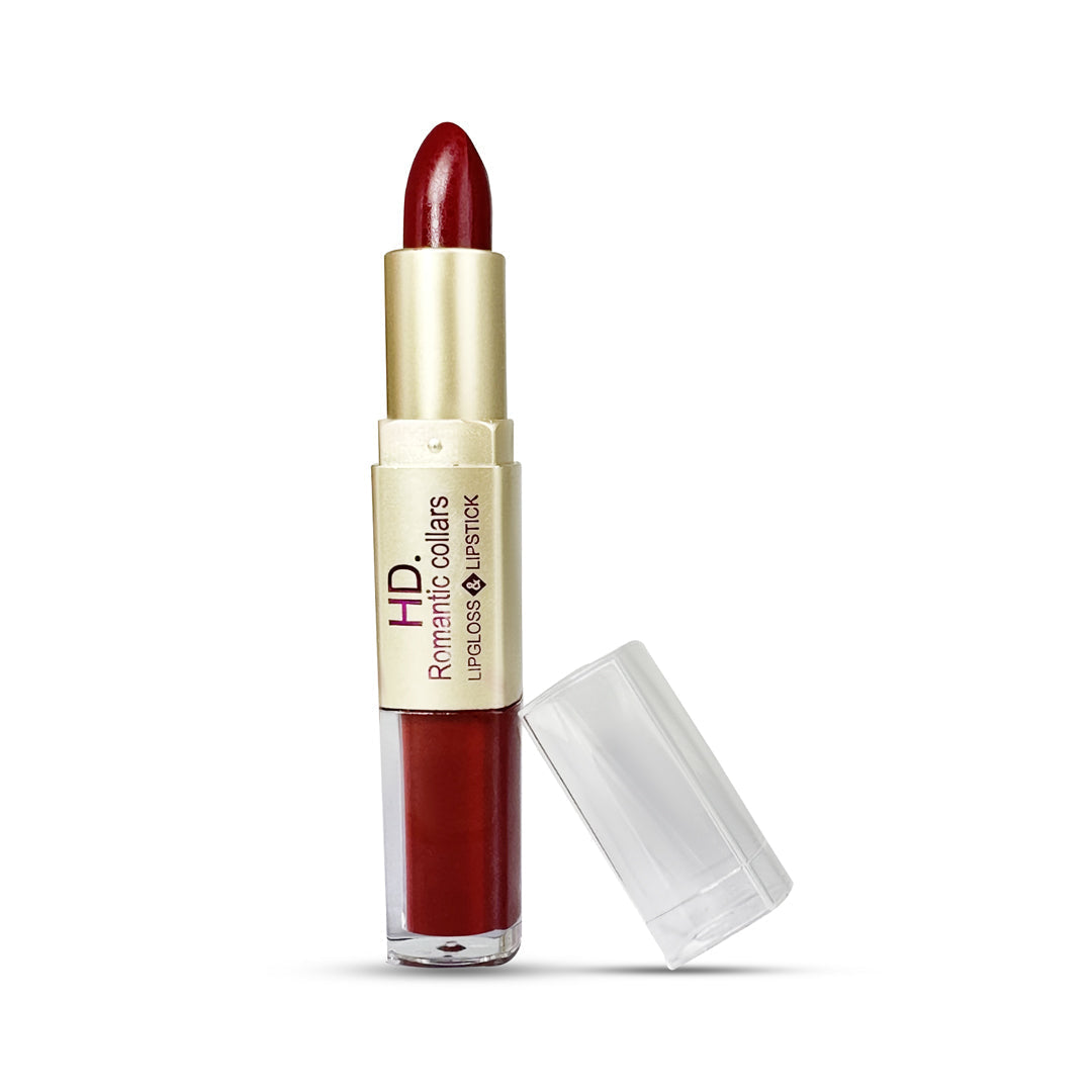 HD ROMANTIC May 2 in 1 Matte Lipstick and Lipgloss - LG07