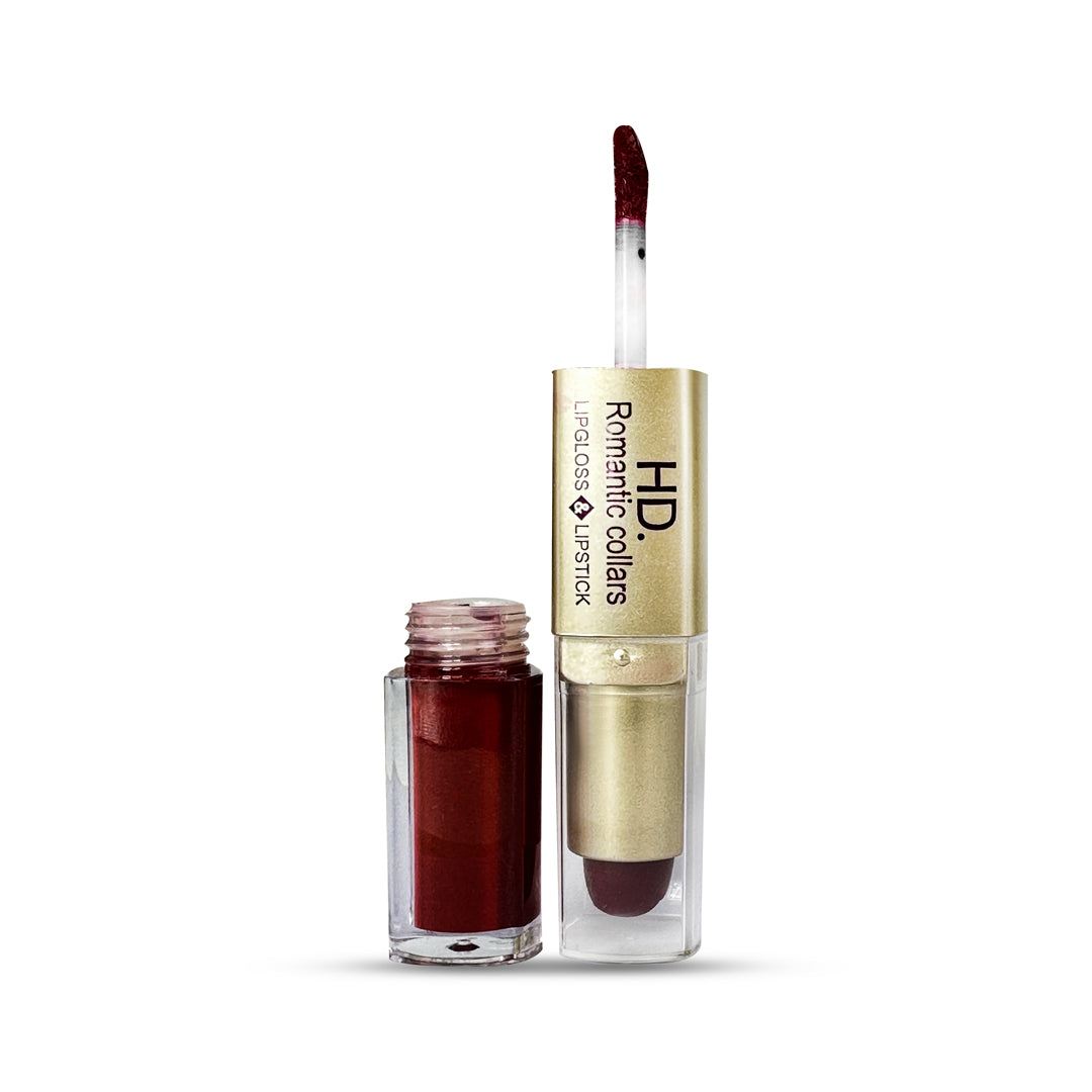 HD ROMANTIC May 2 in 1 Matte Lipstick and Lipgloss - LG07