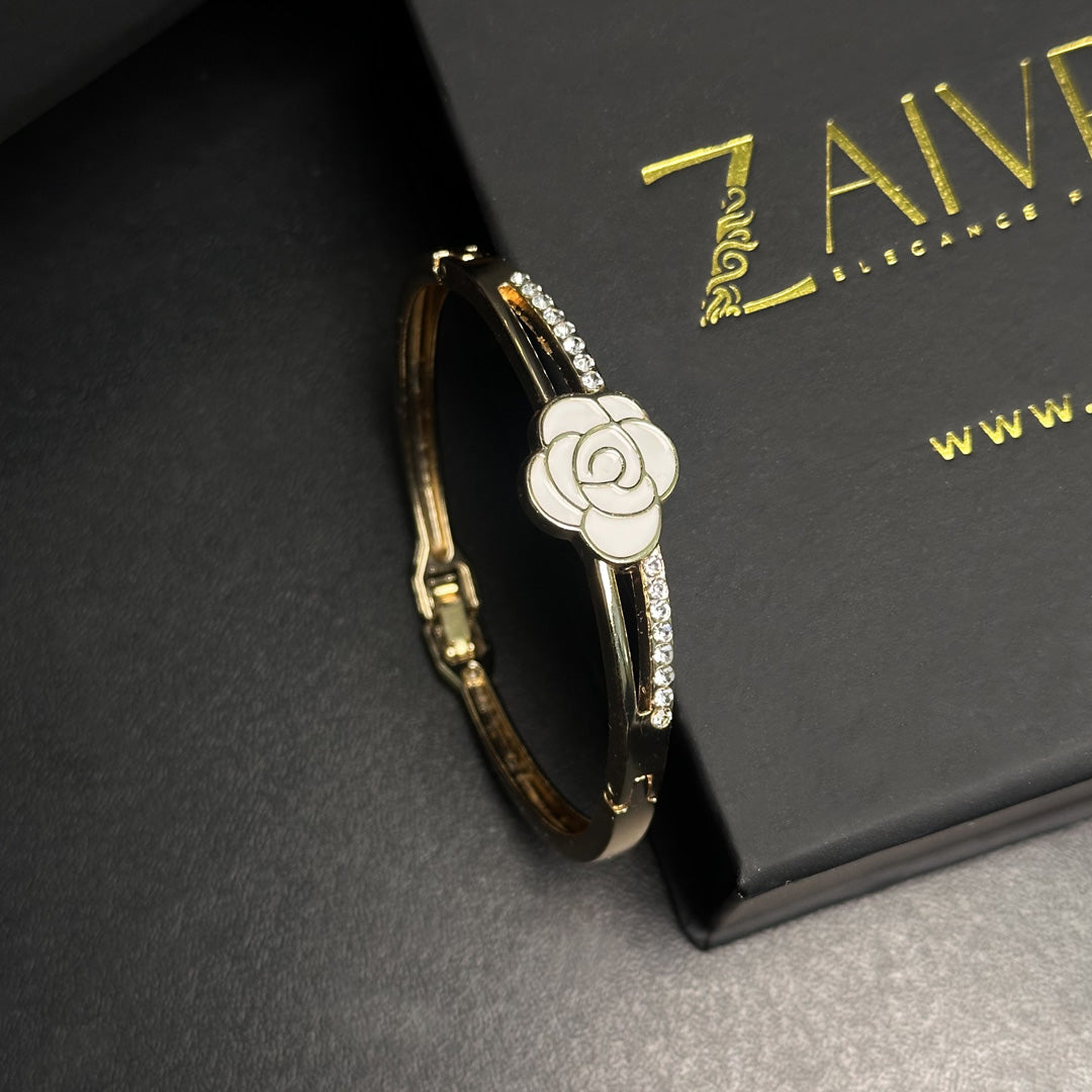Rose Charm Bracelet