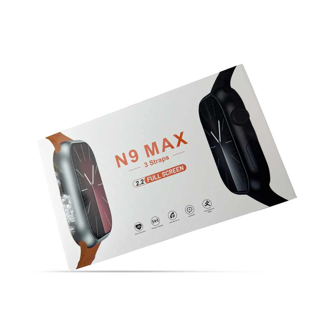 N9 Max Smart Watch With 3 Straps