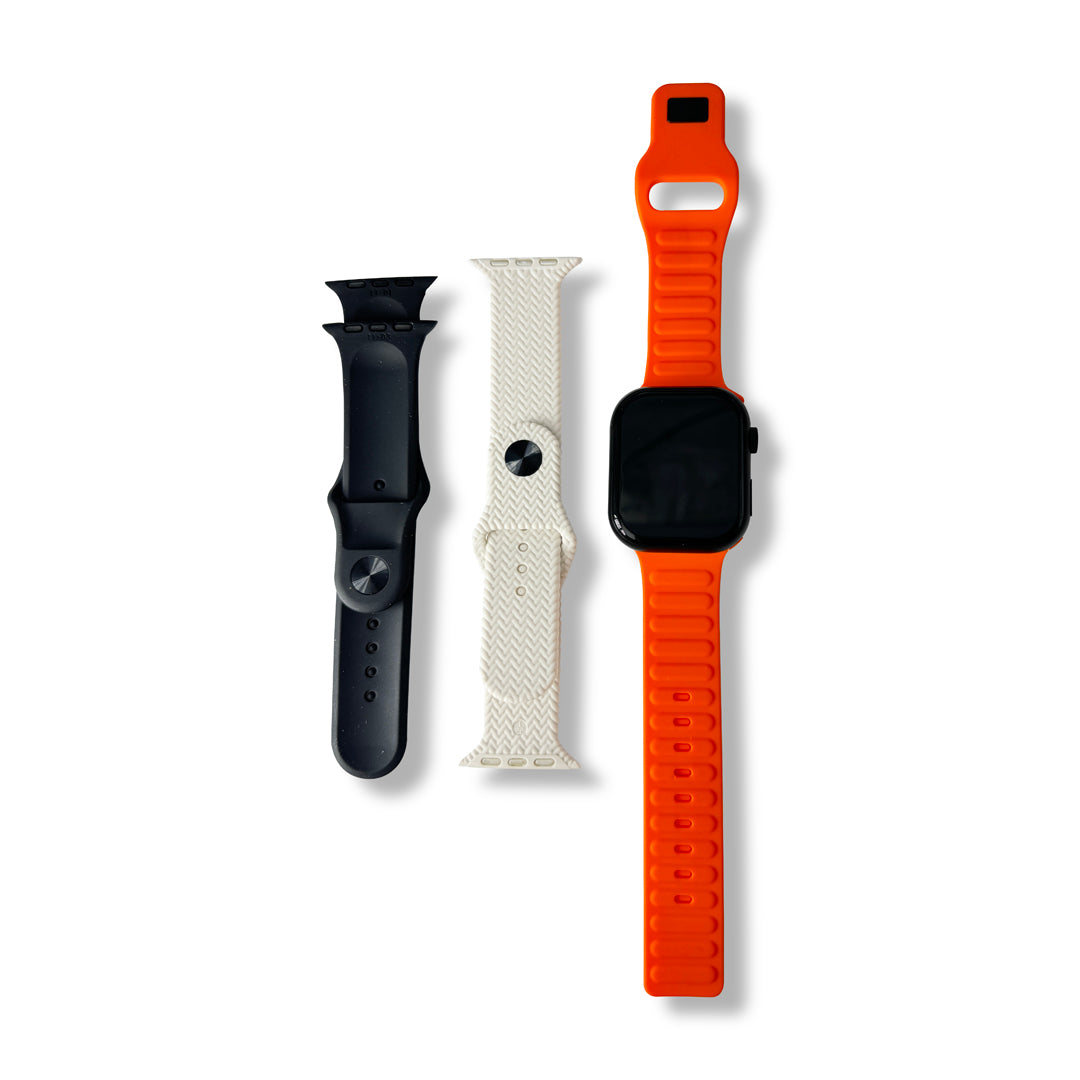 N9 Max Smart Watch With 3 Straps