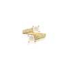 Double Pink Square-Cut Crystal Ring - Zaivraat 
