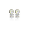 White Fancy Crystal Earring - Zaivraat